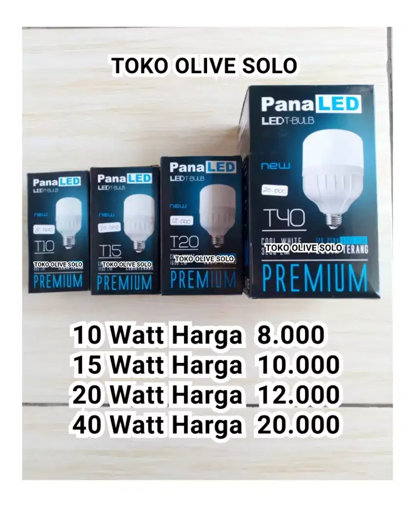 Lampu Led Bohlam Harga Lihat Difoto (Tidak Bisa Cod)