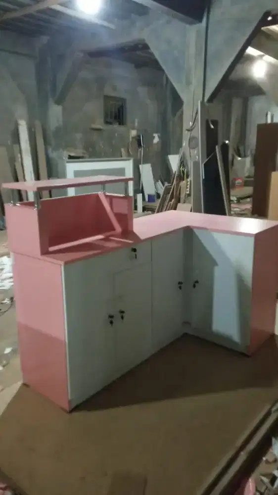 Meja L Dwi Furniture