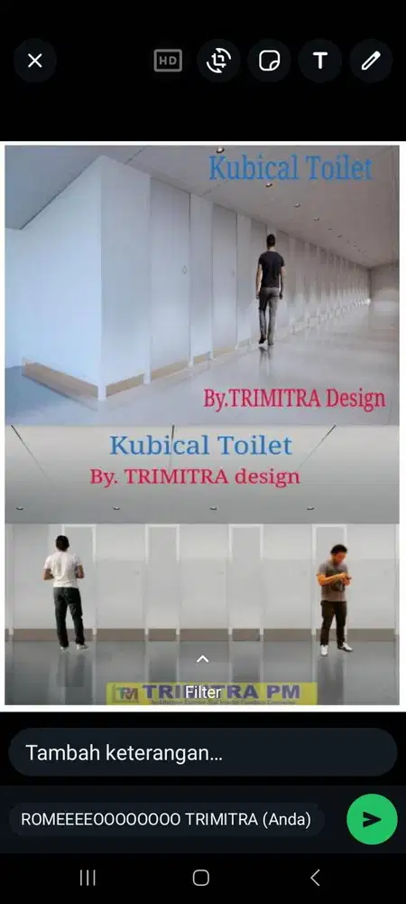 Kusen ALUMINIUM/partisi gypsum/ plapond/ kaca tempred