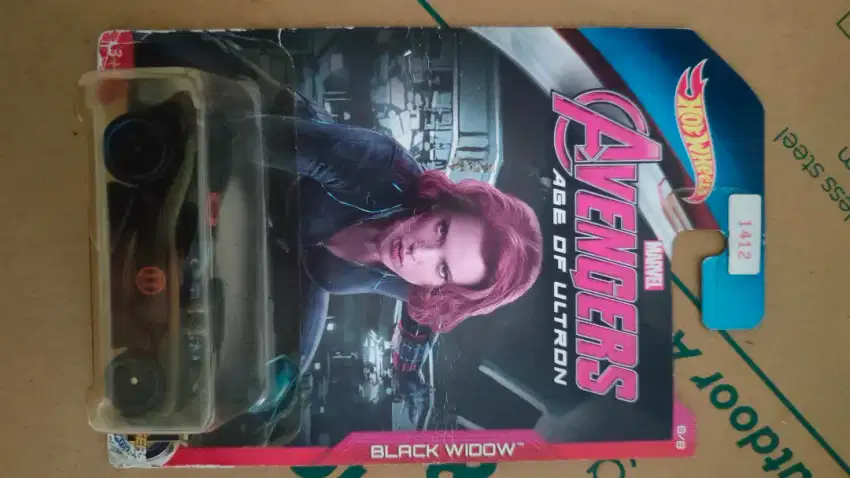 Hot wheels Black Widow edisi Marvel Avengers