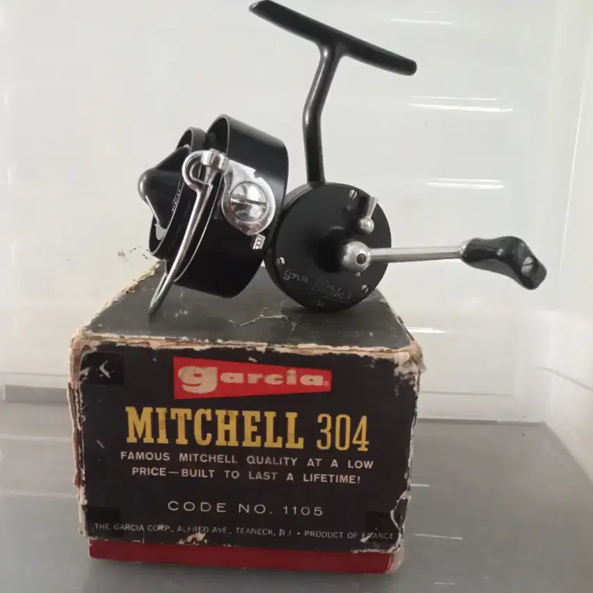 Reel pancing vintage garcia mitchell 304 (1959)made in France #joran