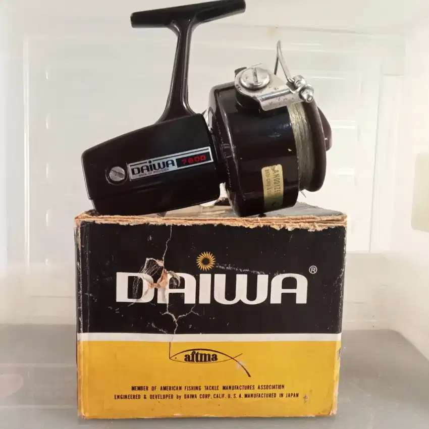 Reel pancing vintage Daiwa 7600(1976)made by Daiwa Corp #joran pancing