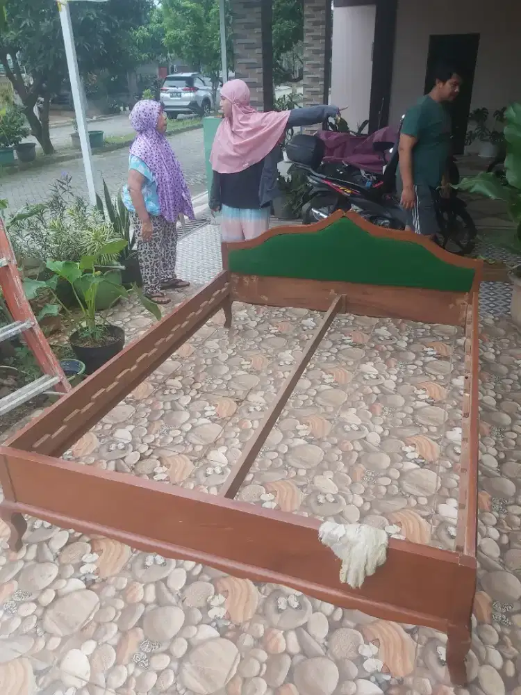 Dipan Jati Lama mulus bagus siap pakai