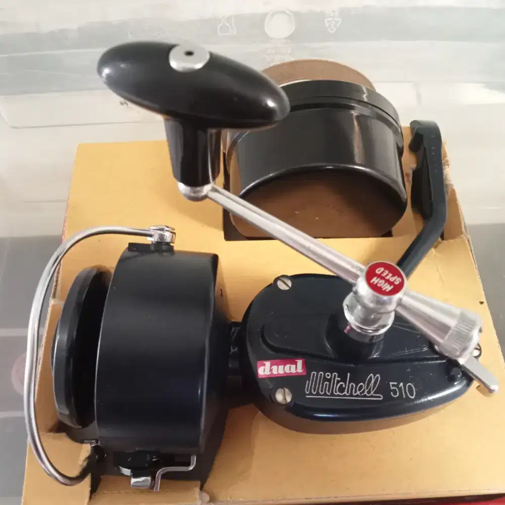 Reel Pancing Vintage Mitchell dual 510 made in France #Not Shimano