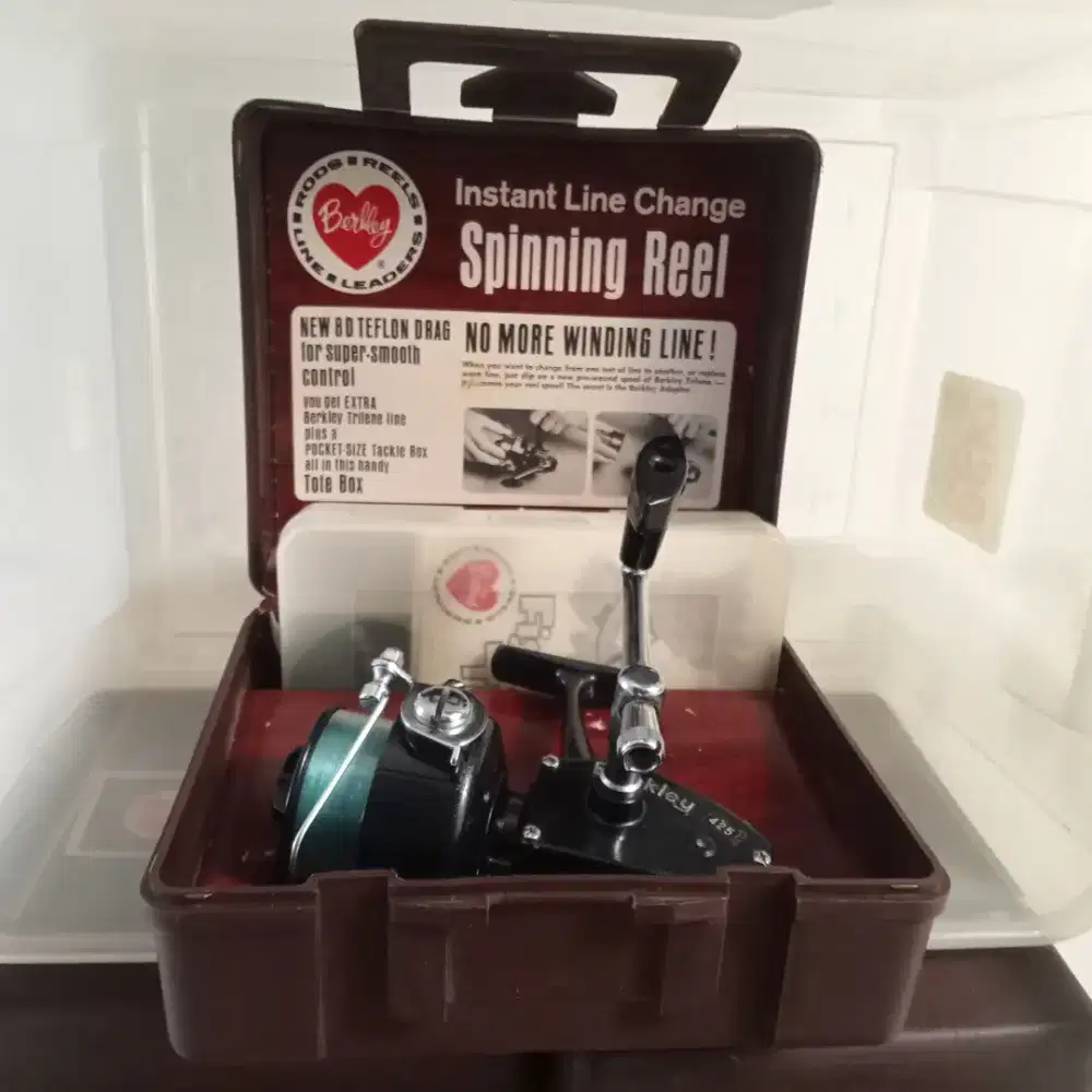 Reel Pancing Vintage Berkley no 425
made in USA #Joran # Not Shimano