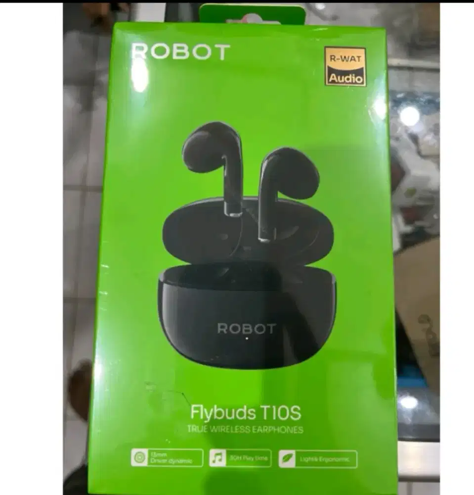 EARPHONE ROBOT T10S SUARA BASS,JERNIH (BISA COD)