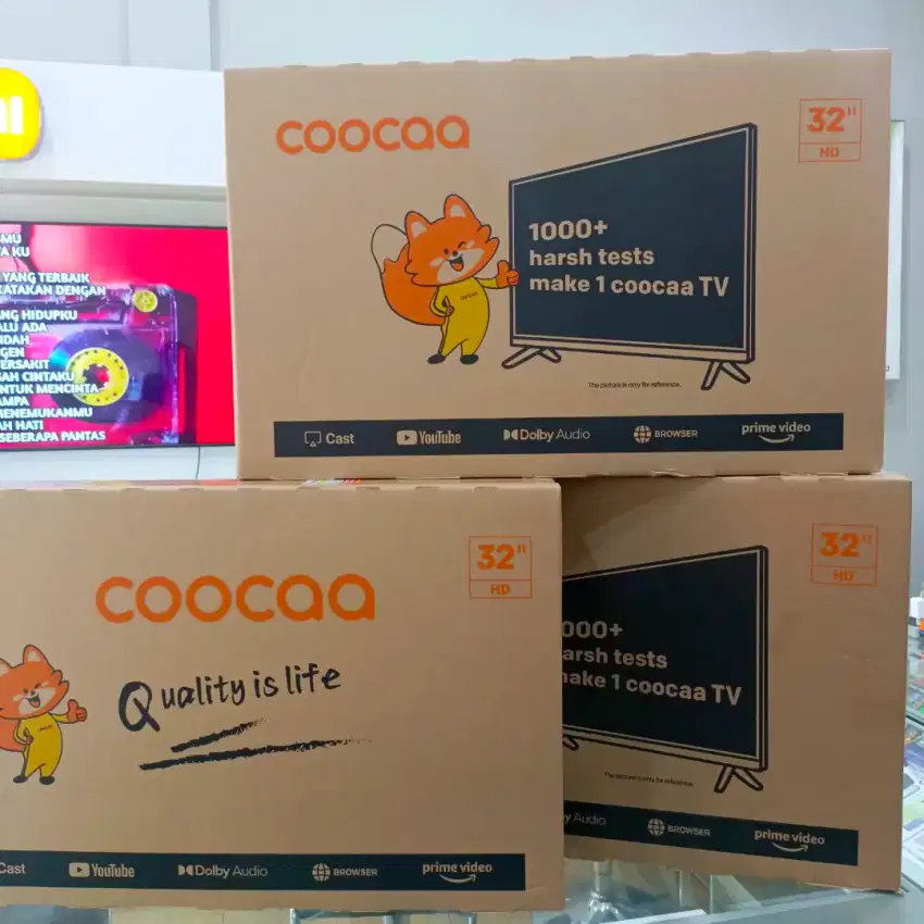 TV Coocaa 32 inc Free ongkir