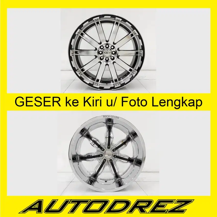 Velg Ring 20 R20 PCD 4x100 4x114 Lubang 4 Jazz Yaris Avanza