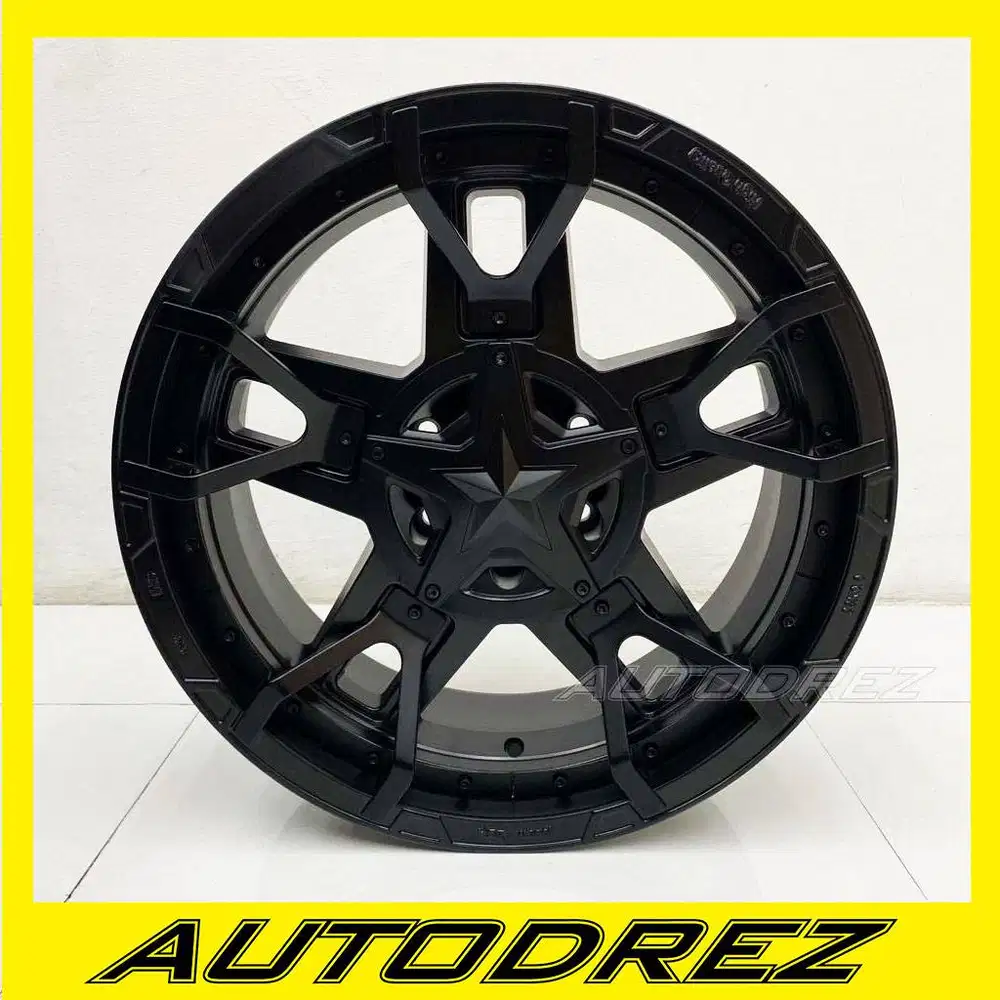 Velg Ring 20 R20 PCD 5x114 Lubang 5 Hitam Alphard Innova Lexus Honda