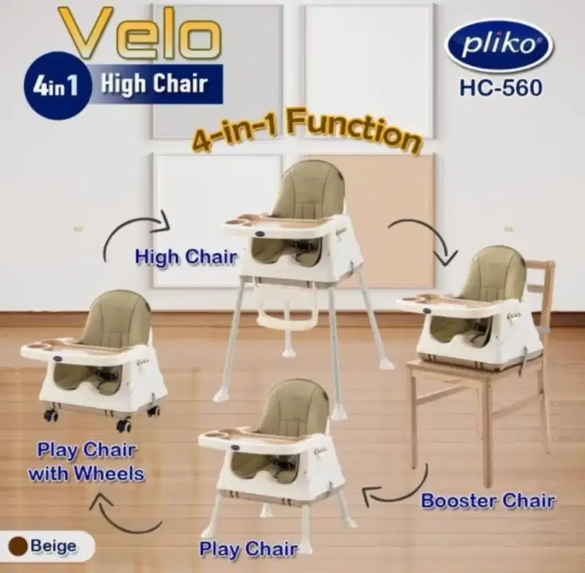 Pliko Velo Baby Chair