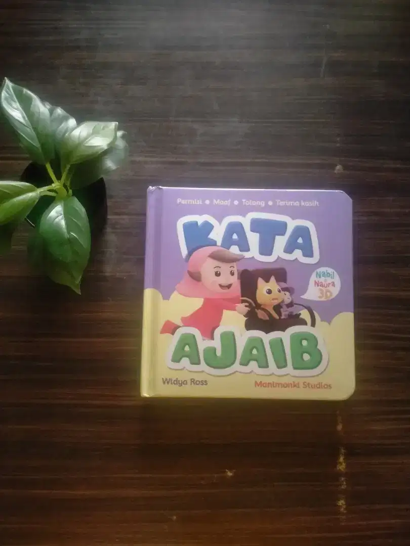 Buku cerita anak kata ajaib Nabil Naura