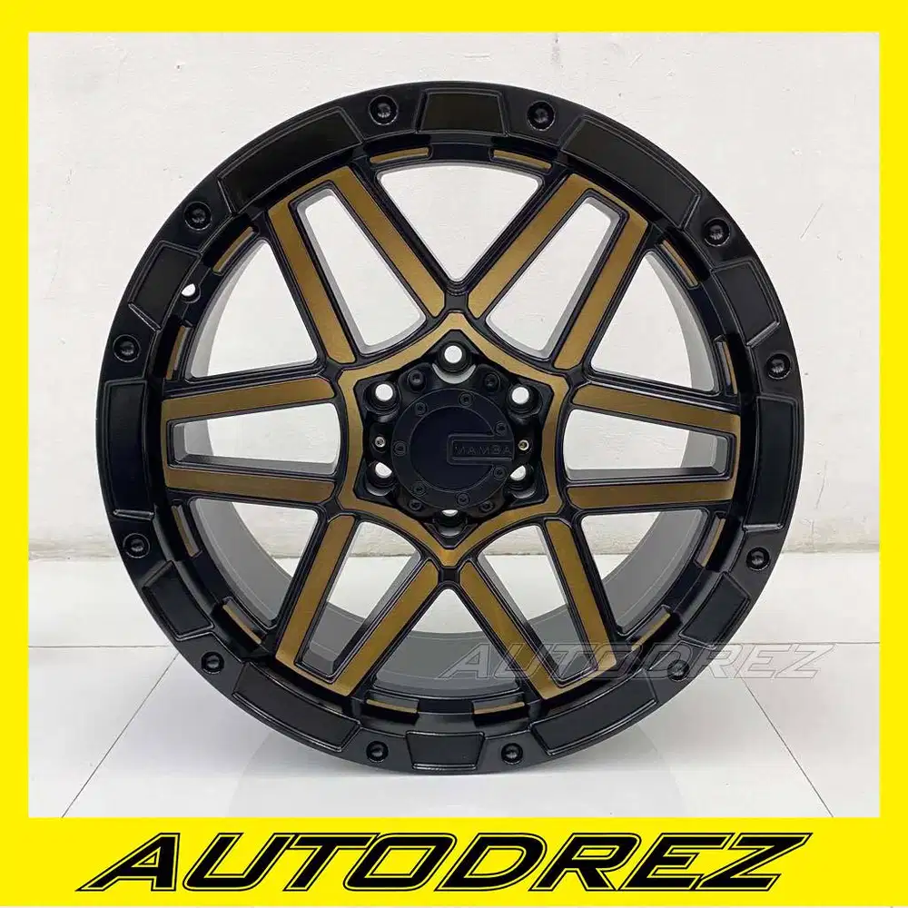 Velg Pajero Fortuner Hilux Hummer Prado Ring 20 R20 PCD 6x139 Lubang 6