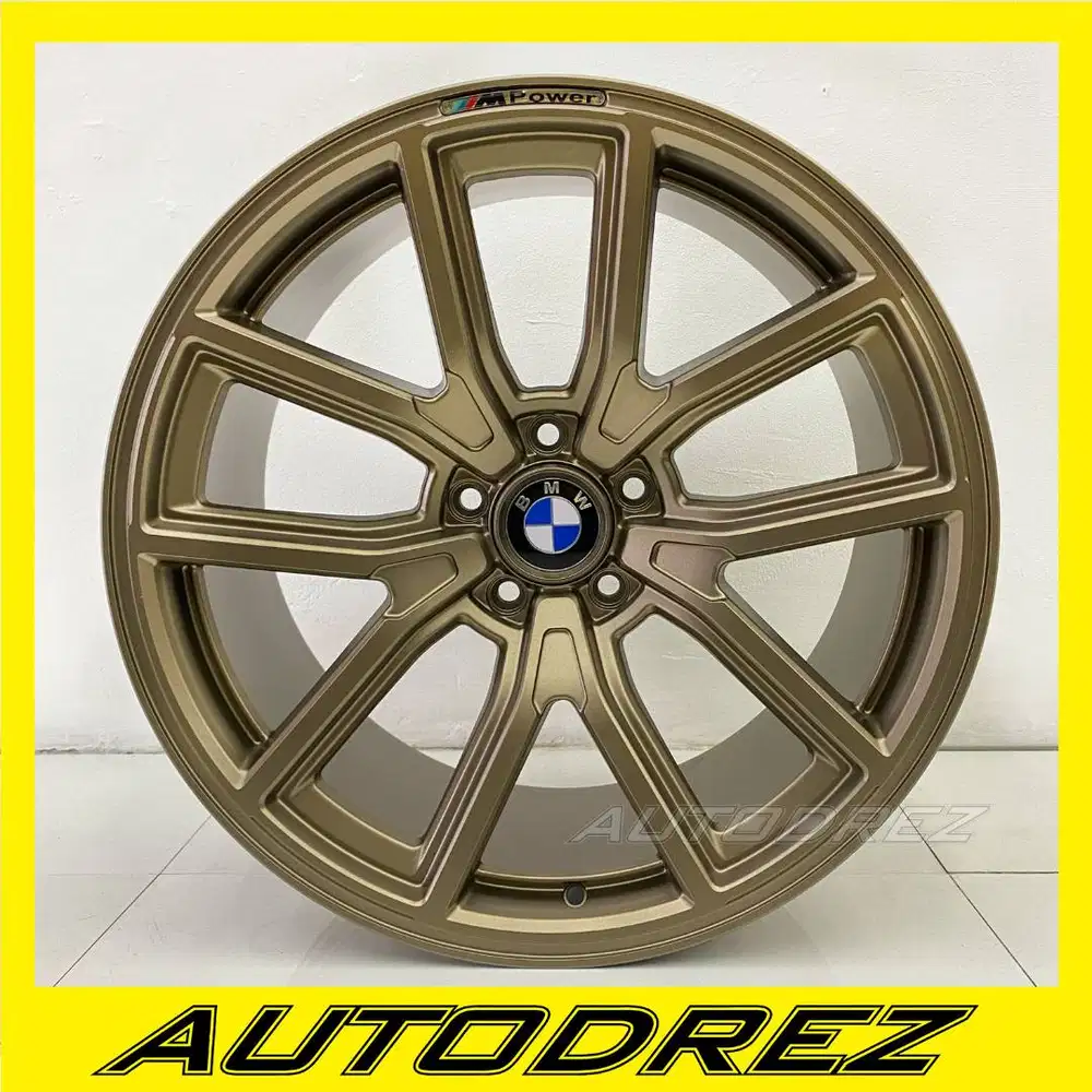 Velg BMW Ring 20 R20 PCD 5x120 Gold Black Chrome