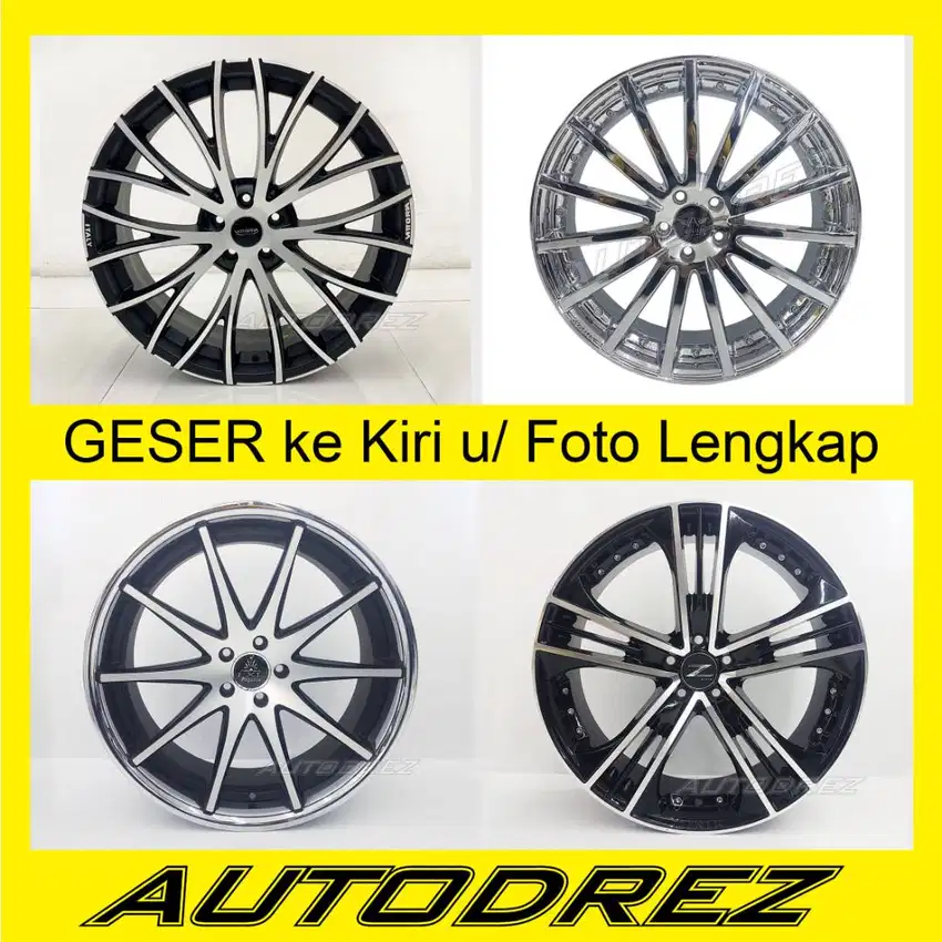 Velg Ring 22 R22 PCD 5x114 Lubang 5 Alphard Harrier Lexus Toyota Honda