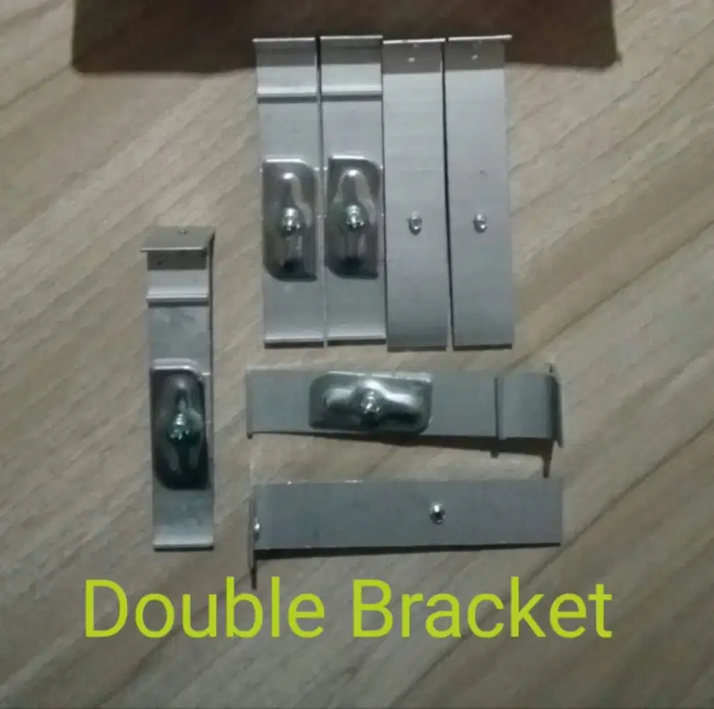 Bracket Aluminium Double Isaku