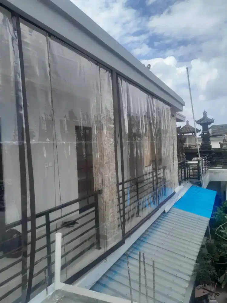 Open order tirai plastik pvc tebal