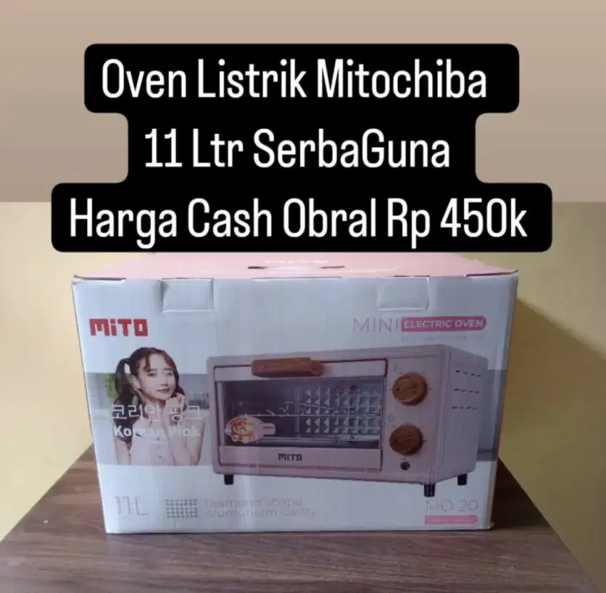 Oven Listrik Mitochiba SERBAGUNA LOW WATT