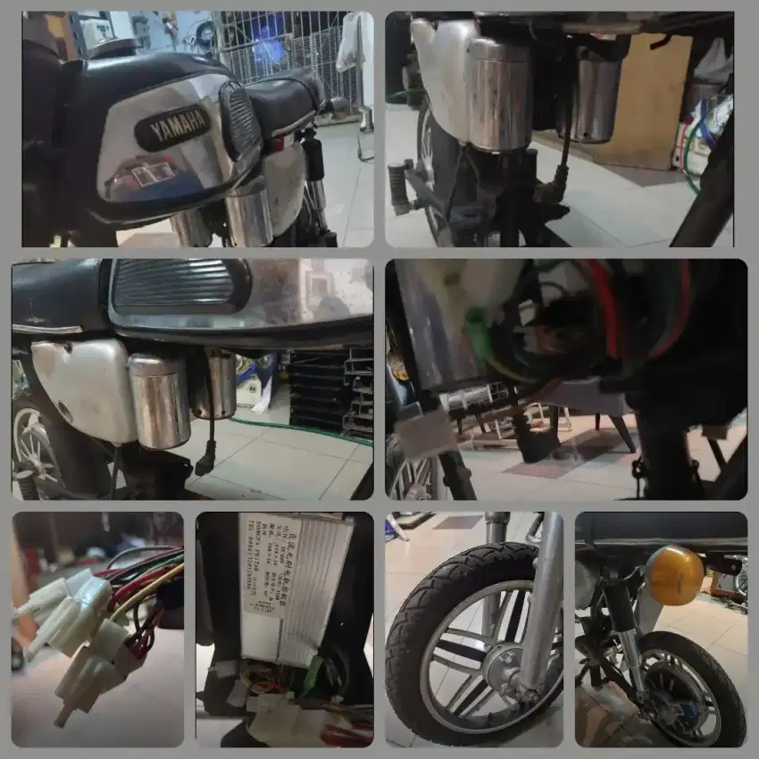 YAMAHA YASI MODIFIKASI ELEKTRIK