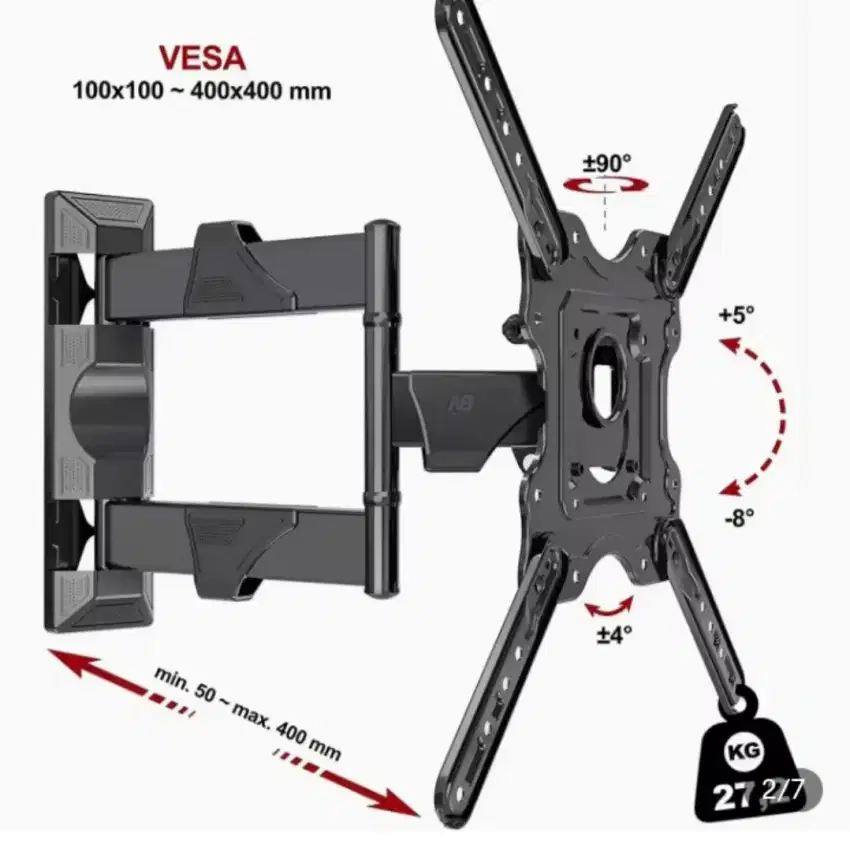 bracket TV led lcd model SWIVEL p4