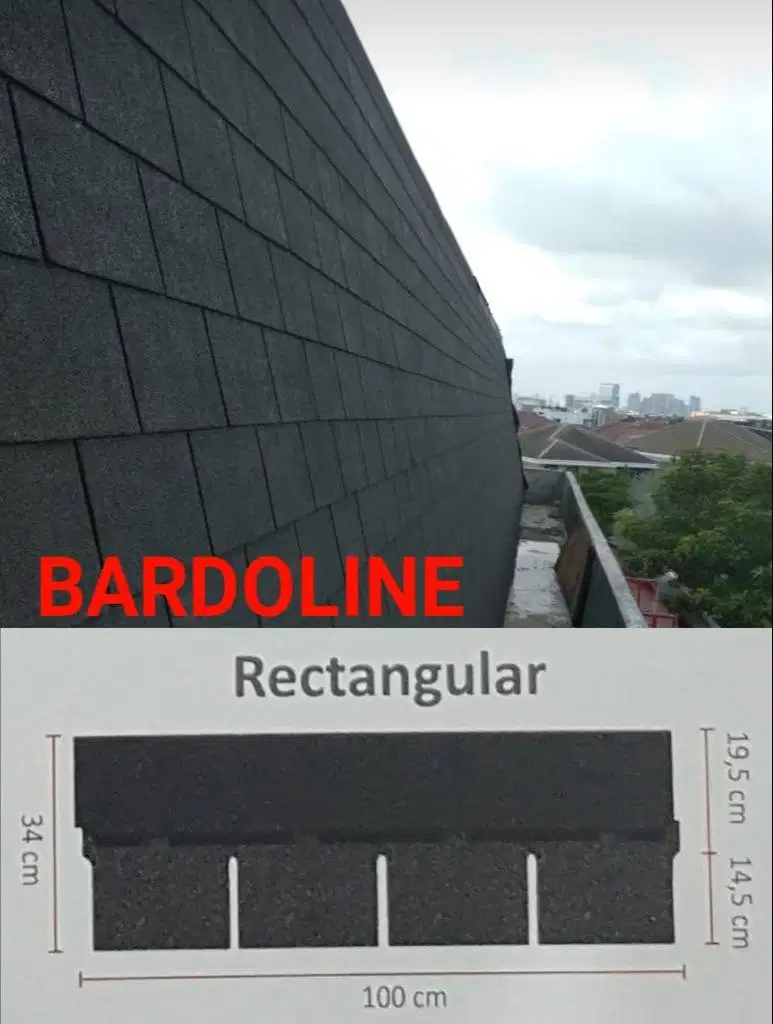 Genteng Aspal Bitume Bardoline Pro