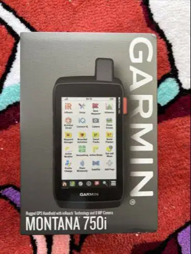 GPS Map Garmin Montana 750i