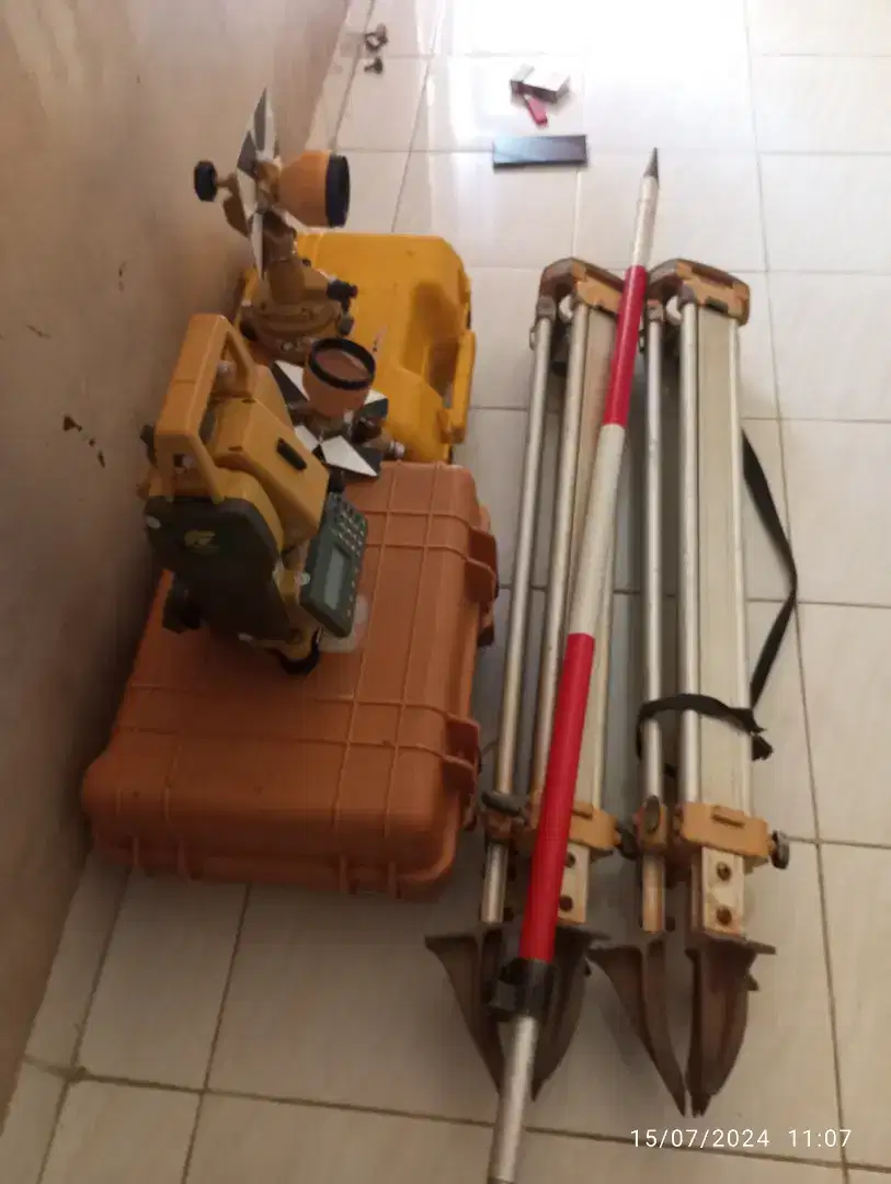 Jual total station Topcon GTS102 bekas