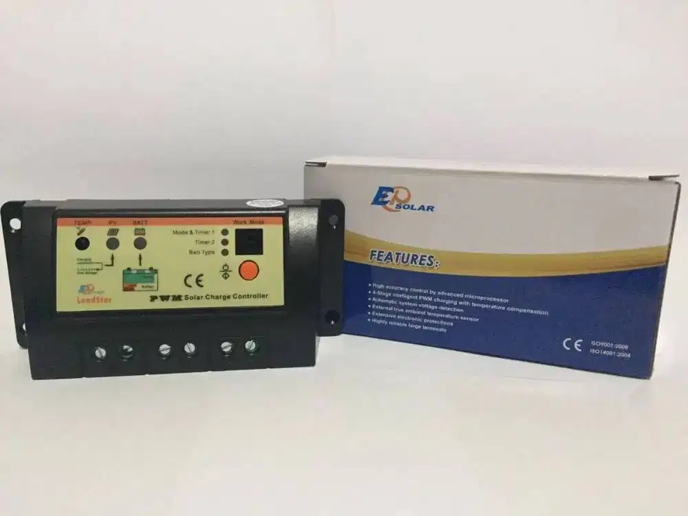 Controller Solar Cell EP-Solar 12/24V-10A (LS1024R) Murah TOP BRAND