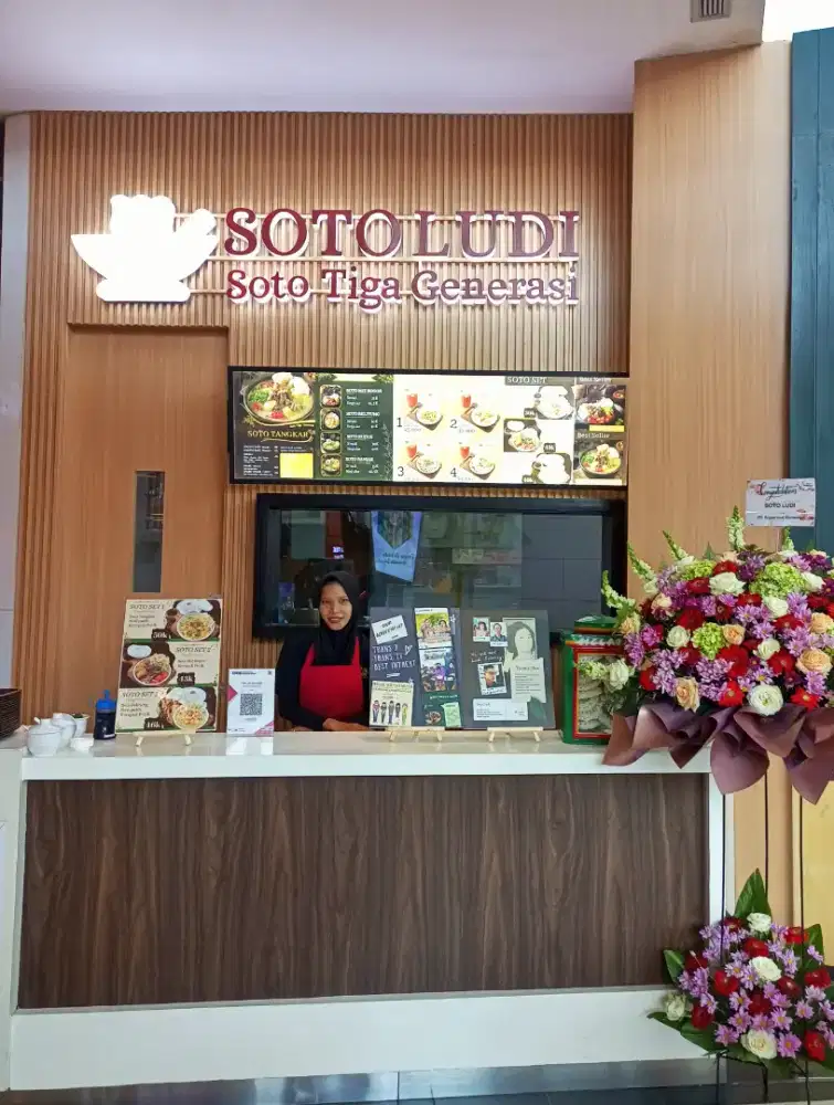 Lowongan kerja waiter dan kitchen Soto Ludi