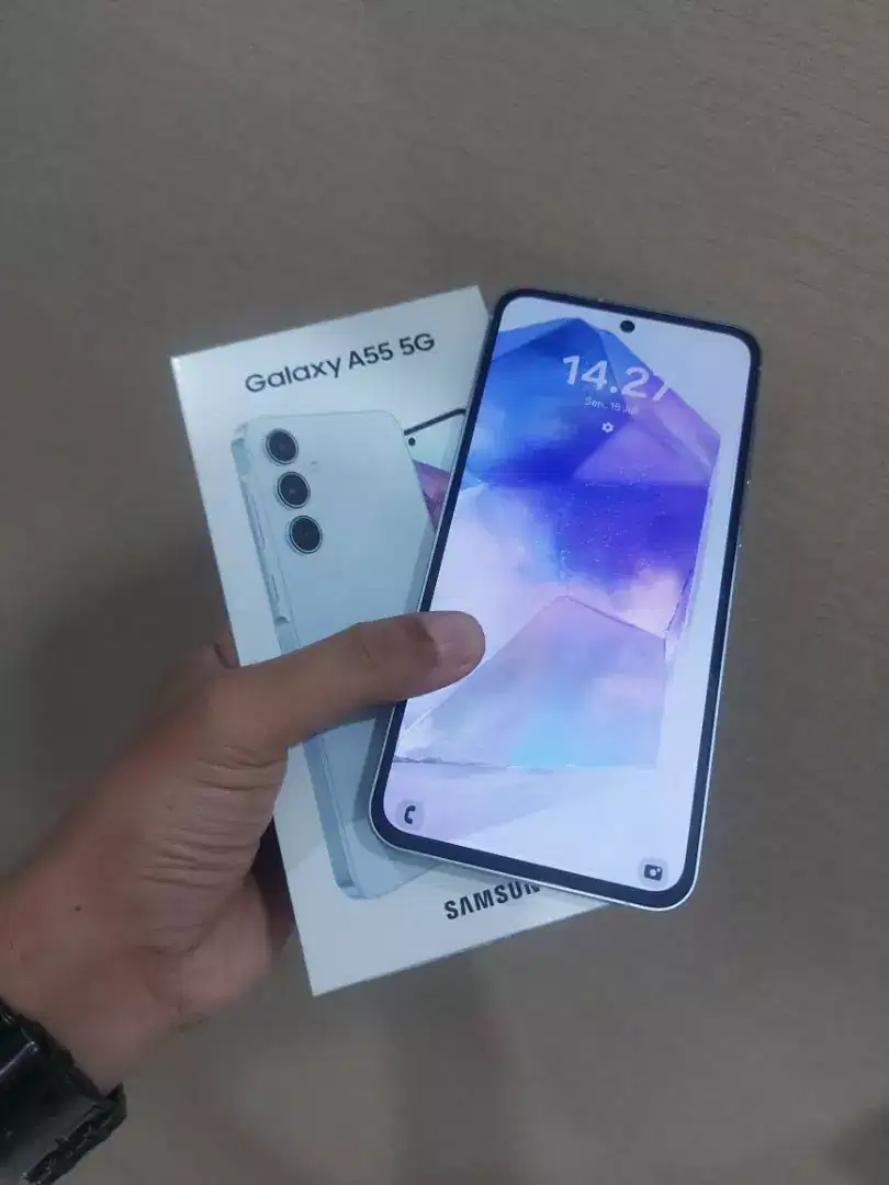 Samsung A 55 Ram 8/256GB muLus no minus. Garansi mei 2025