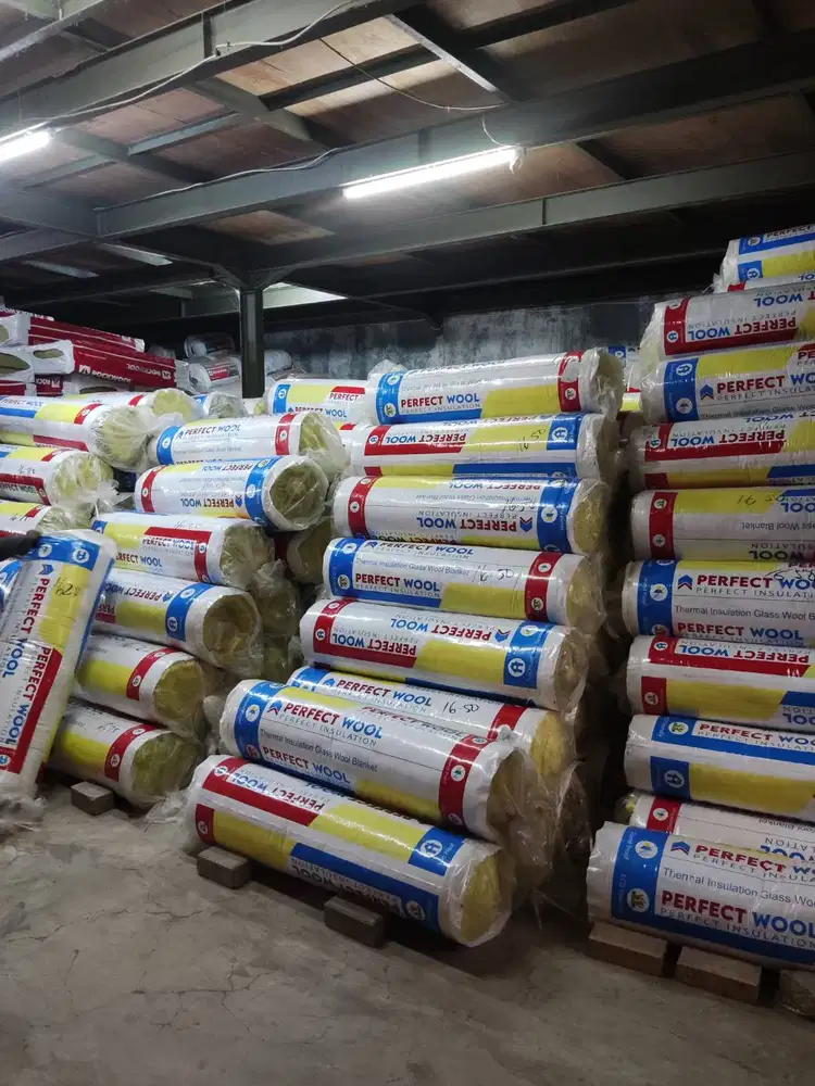 Glasswool Peredam Panas gasbul Perfectwool