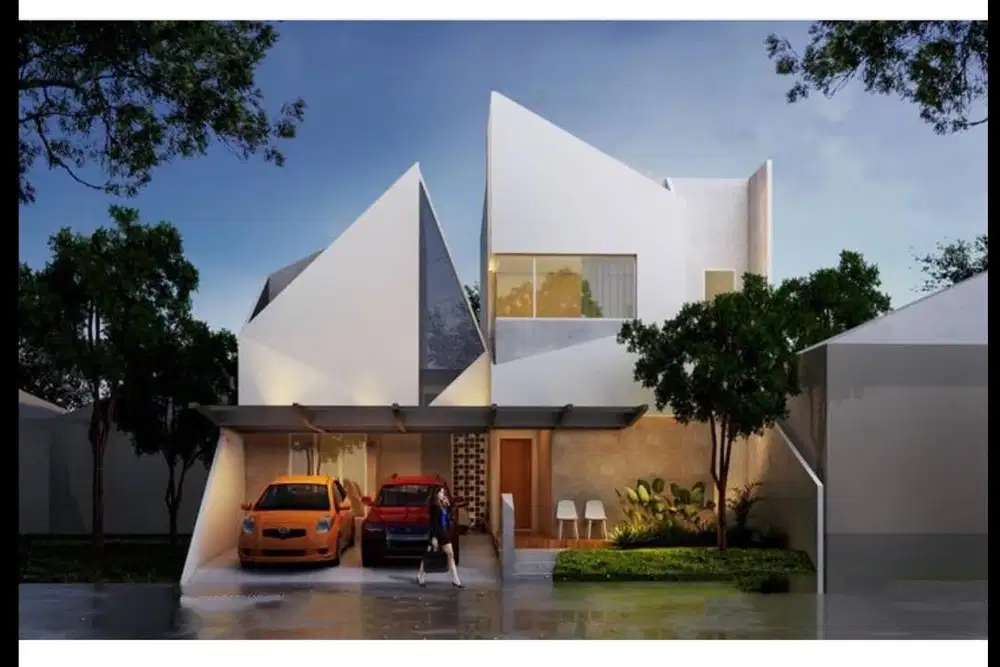 Jual Kavling cluster di Bintaro Tangsel bonus arsitektur desain