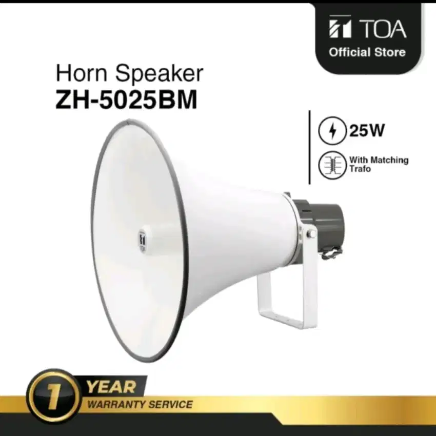 Horn / Corong TOA Masjid Musholla 25 Watt ZH 5025 BM