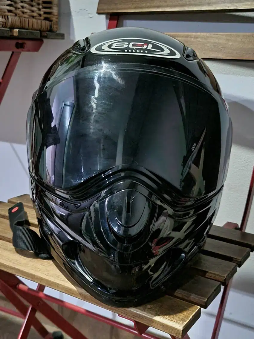 Helm Full Face Merk SOL Helmets