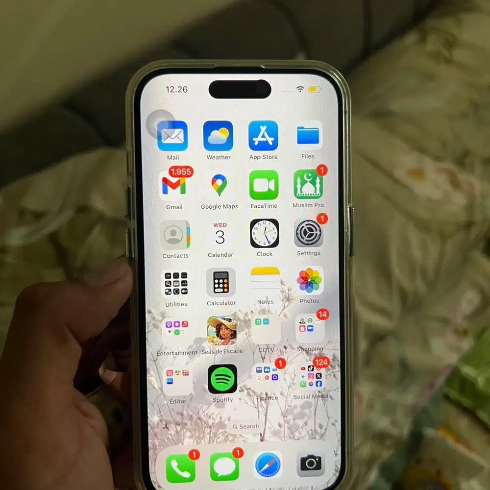 Iphone 14 pro fullset white inter