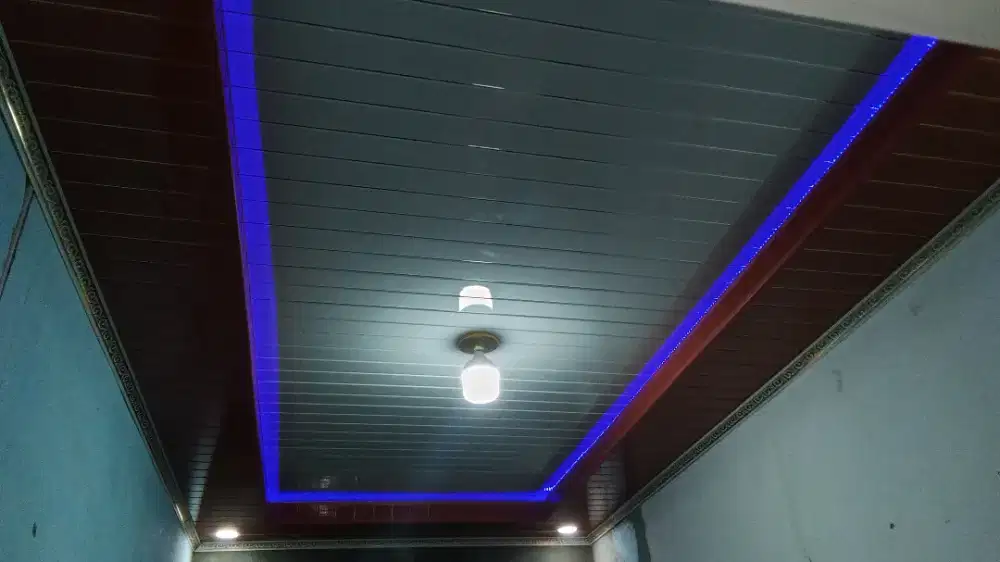 Plafon PVC terpasang murah
