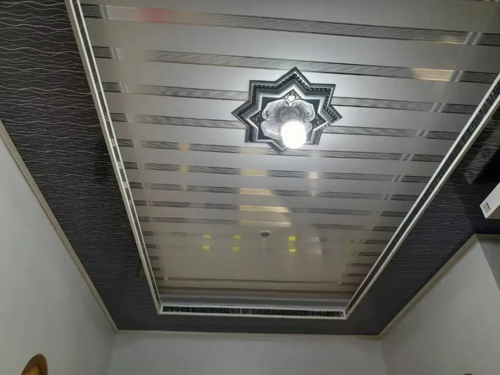 Plafon PVC terpasang murah