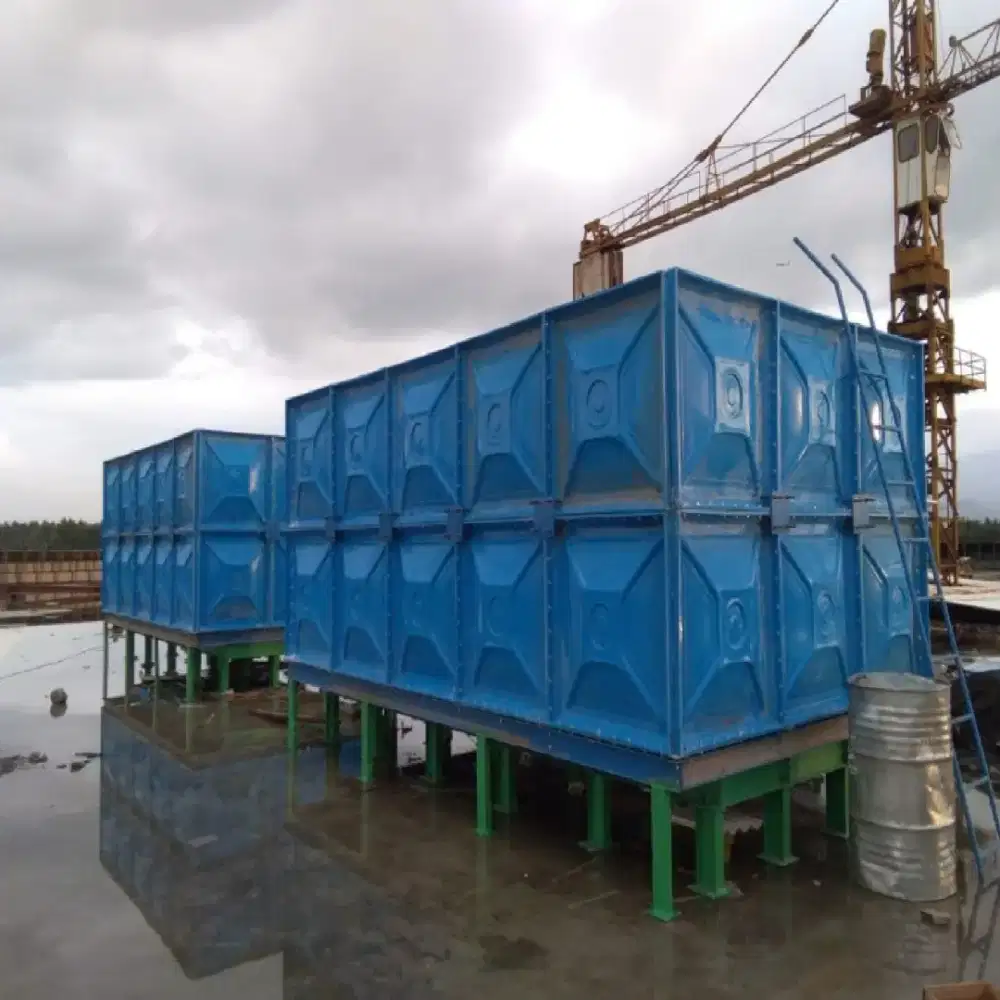 Tengki Panel Kotak, Toren Air Kotak, Rooftank, Tengki Panel