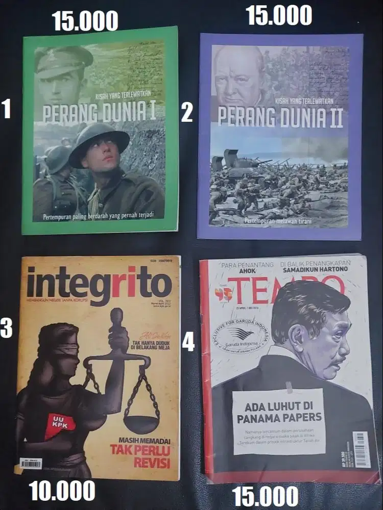 Sejarah PD1 dan PD2 INTEGRITO MAJALAH TEMPO