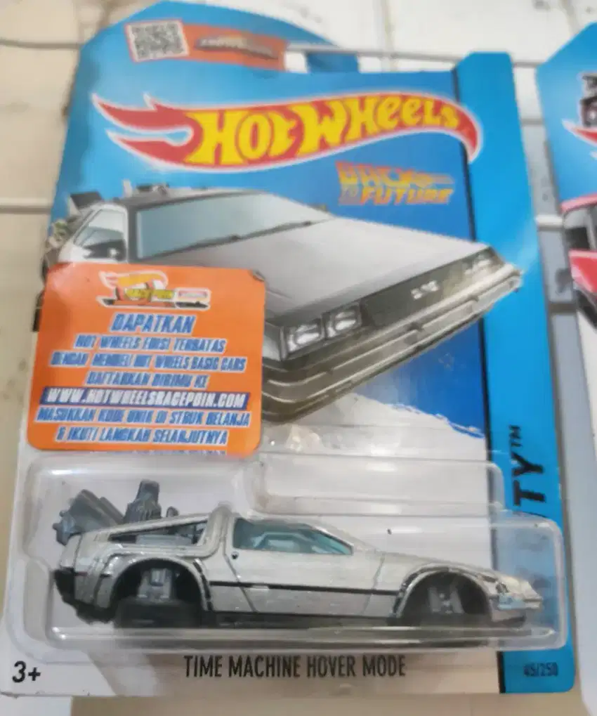 Hotwheels Langka : Back to the Future Time Machine