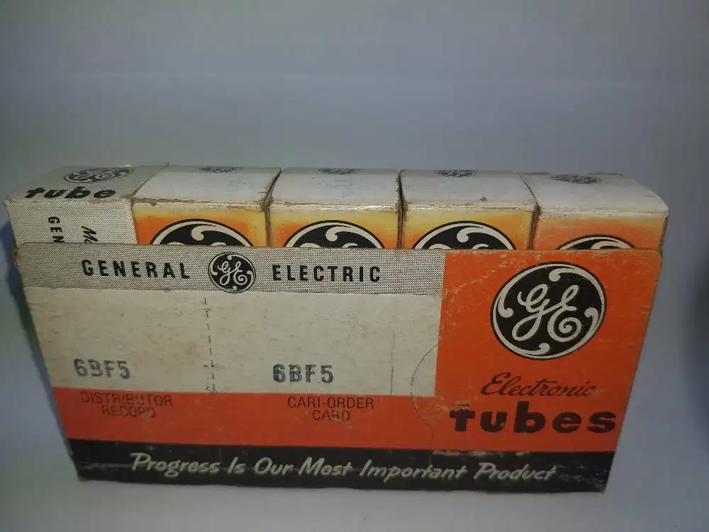 6BF5  General Electrico Paket 5 Tabung Beam Power Tube