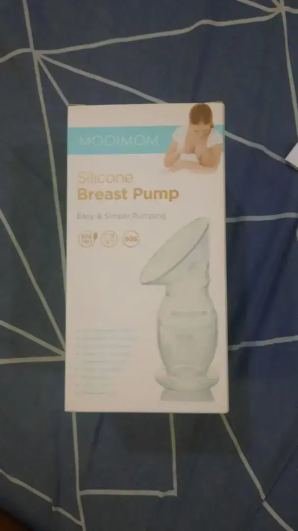 DIJUAL SILICONE BREAST PUMP MERK MOOIMOM