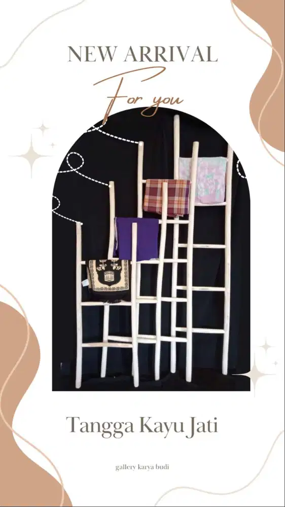 Tangga Jati Dekorasi