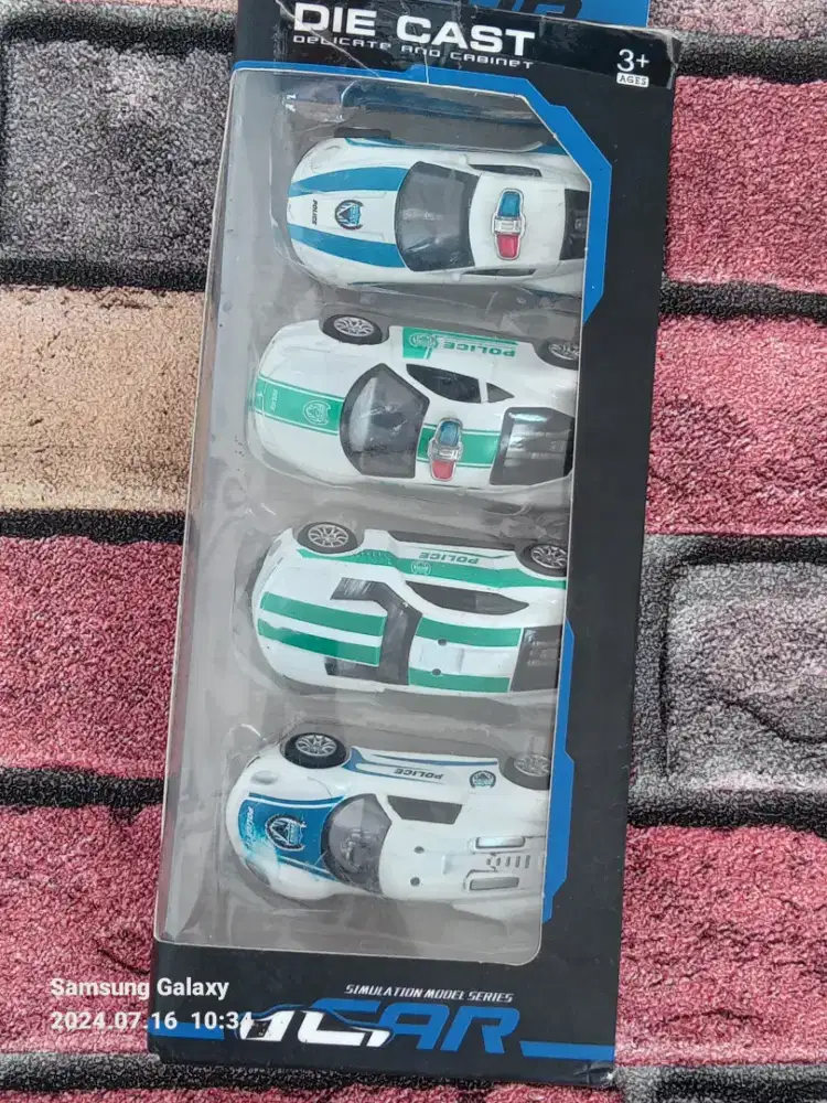Set diecast police