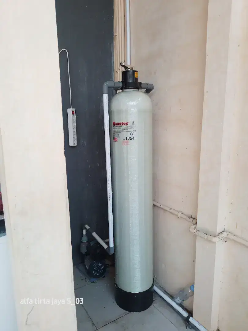 Terima pemasangan filter air dan instalasi pipa