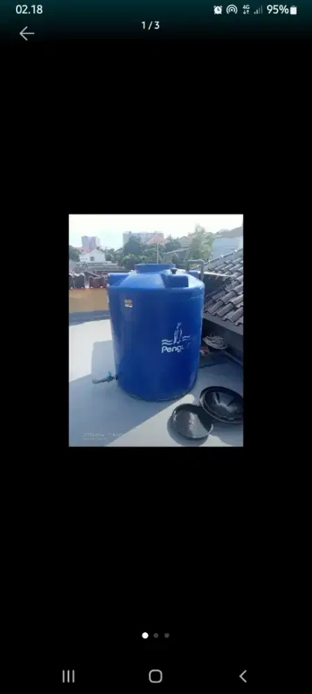 Terima pemasangan tandon air dan instalasi pipa