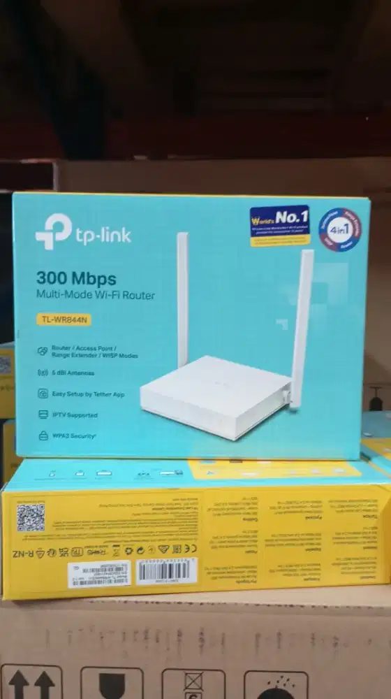 TPLINK TL-WR844N MULTI MODE WI-FI ROUTER 2 ANTENA
