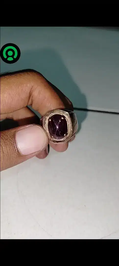 Cincin Batu Garnet