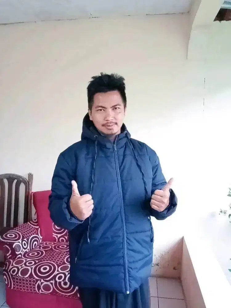 Jaket Ronda Malam Musim Dingin Puffer Tebal Korean Style