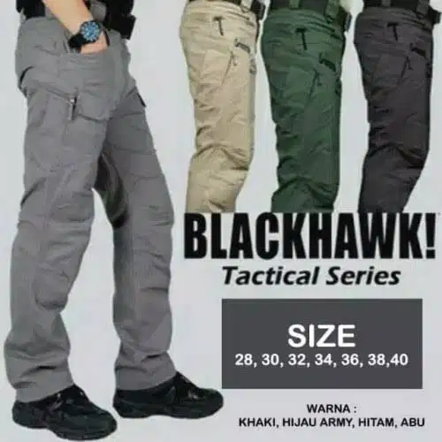 Celana Blackhawk Tactical Panjang/Pendek Pria Pilihan Warna