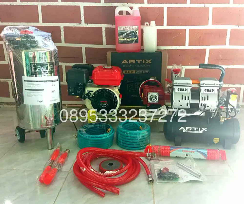 Paket mesin steam siap usaha